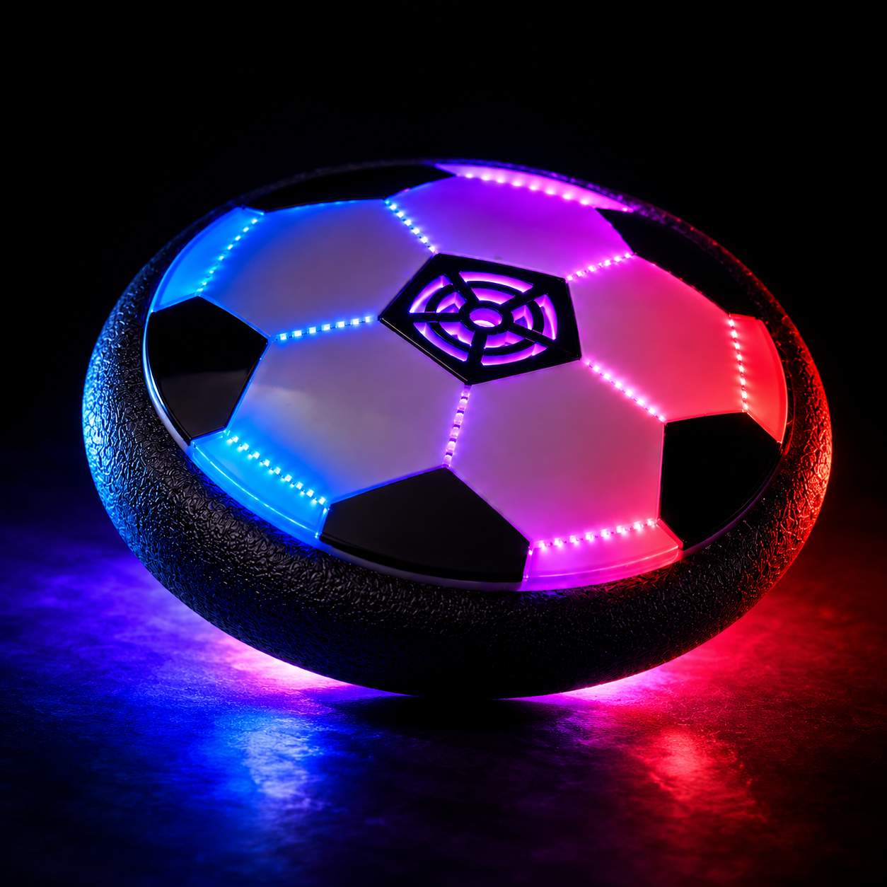 Balón Flotante con Luces LED ⚽✨ — Diversión sin límites en casa