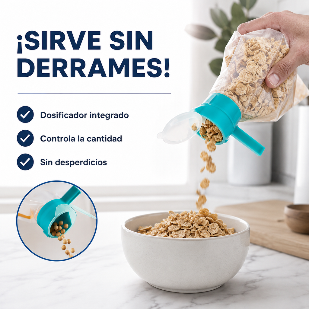 Sellador de Fundas con Dosificador